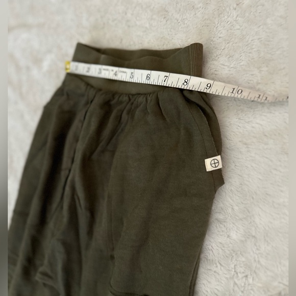 NWOT- LENNON & WOLFE Youth Olive Green Harem Sweatpants - Picture 9 of 10